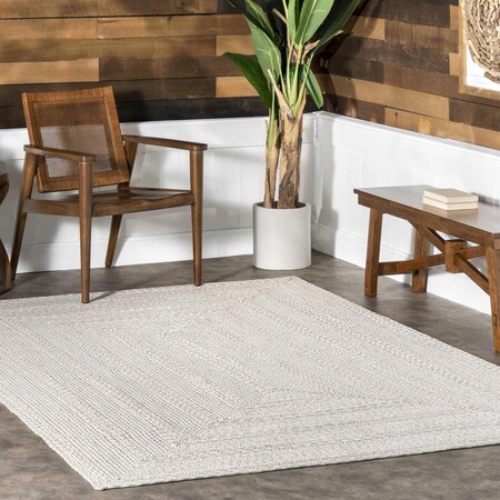 Nuloom Rowan Braided Texture Indoor/Outdoor Area Rug 9ft x 12ft HJTB01A-9012